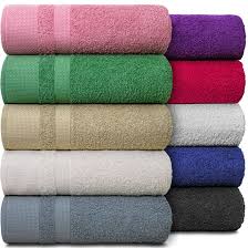 Kit 10 Toalhas de Banho Gigantes Paris 100% Algodão 80x150cm - 500g/m Masculino